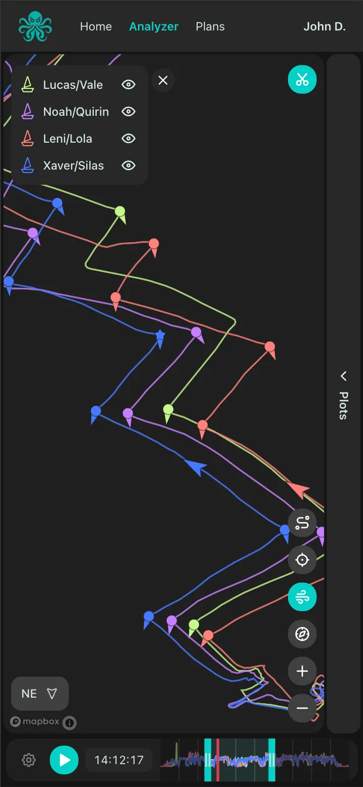 kTool analyzer on a phone